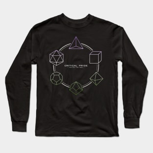 DnD Critical Pride Queer Long Sleeve T-Shirt